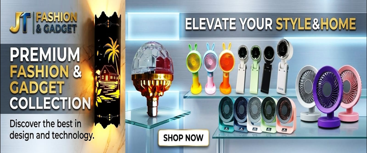 JT Fashion & Gadget promo